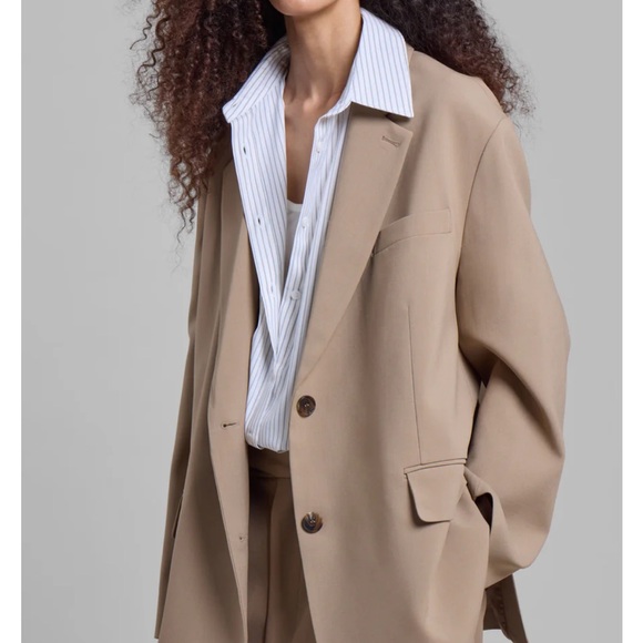 The Frankie Shop BEA BLAZER - LATTE - Picture 5 of 12